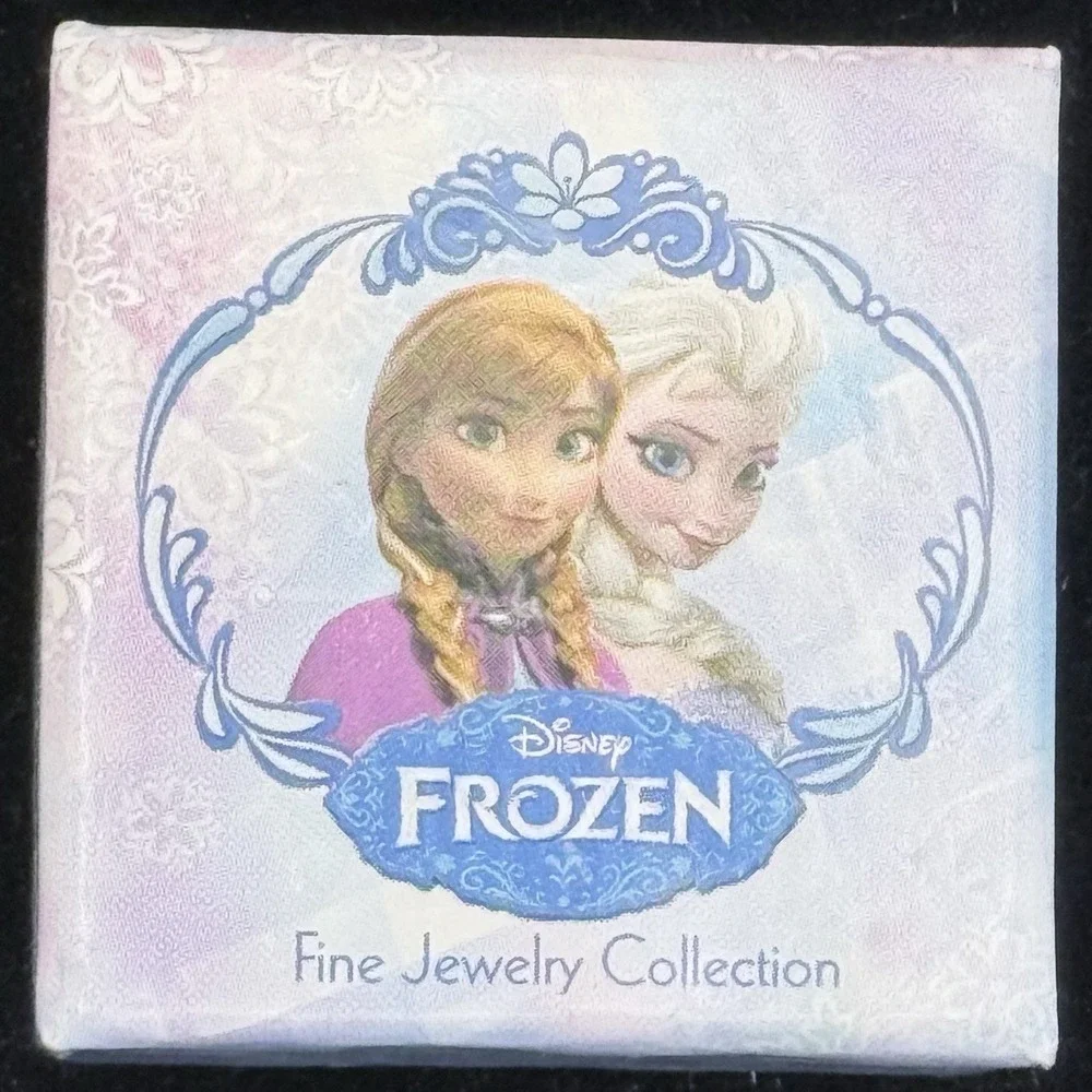Disney Frozen Olaf Snowman Earrings Fine Jewelry Collection Silver Plate NEW Box